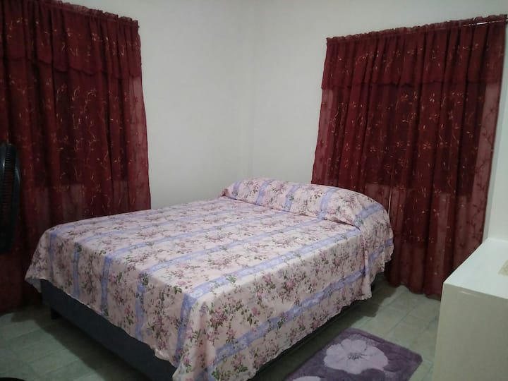 Bedroom in Springle’s Quiet Place 3, shown on Airbnb